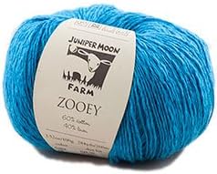 Juniper Moon Zooey DK Weight Yarn, 60% Cotton 40% Linen, 284 yd / 100
