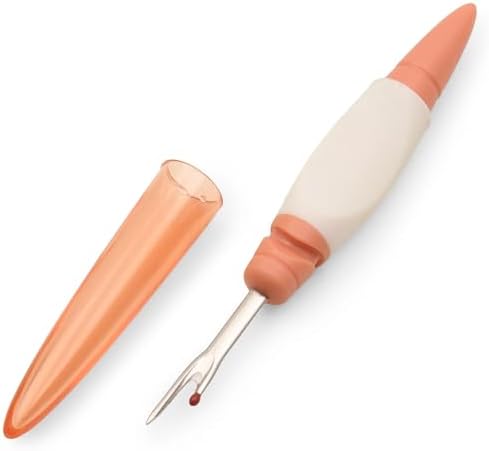 Prym 610926 Ergonomic Seam Ripper - Small, with Ball Tip, Non-Slip