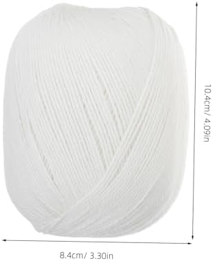 Wool Yarn Soft Fine Thread for Knitting and Crocheting, 6 Balls Xmas