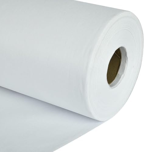 Fusible Interfacing for Sewing, (36 x 788" / 20 Yard) White Medium