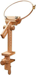 Beech Wood Embroidery Hoop Stand with 7.87''Embroidery Hoop, 360°