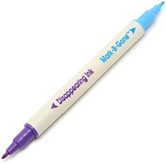 Dritz Dual Purpose Fabric Marking Pen, Blue and Purple