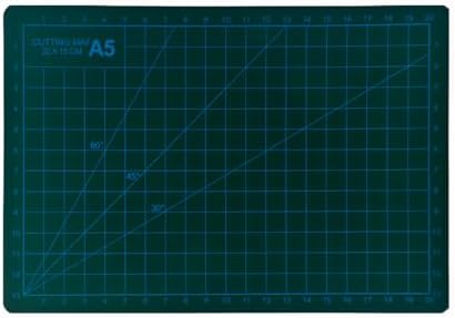 A5 Self-Healing Cutting Mat - 5.7" x 8.3" - Versatile Craft Board for