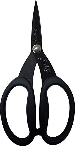 Tim Holtz Small Titanium Scissors - 7 Inch Mini Snips with Micro