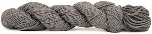 HiKoo CoBaSi DK Yarn, Cotton, Bamboo, Silk, 140 yd, #037 Gun Metal