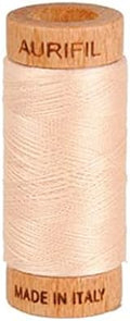 Aurifil Cotton Mako 80wt Thread, Pale Flesh