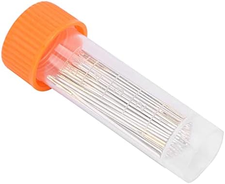 Pssopp 100Pcs Large Eye Hand Sewing Needles, Cross Stitch Needles with