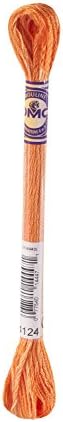 DMC 417F-4124 Color Variations Six Strand Embroidery Floss, 8.7-Yard