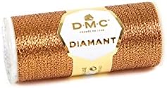 DMC Diamant Metallic Needlework Thread, 38.2-Yard, Copper