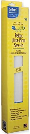 Peltex Ultra-Firm Sew-In Stabilizer-15"X1 Yard 3-Pack