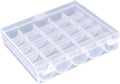 Bobbins Storage Case, 25 Slots, 2 Pack