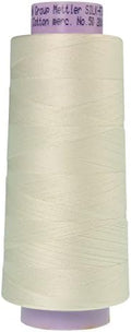 Mettler Silk-Finish Cotton Thread, 2000 yd/1829m, Muslin