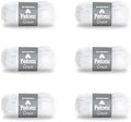 Patons Grace Snow Yarn - 6 Pack of 1.75oz/50g - Cotton - 3 DK