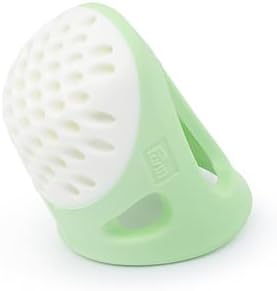 Dritz Soft Comfort Thimbles, Medium, Green, 12 pc