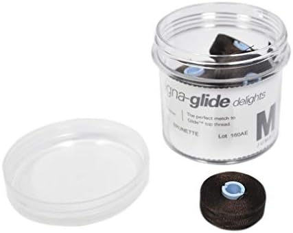Fil-Tec Magna-Glide Delights Poly Style M Prewound Bobbins Brunette