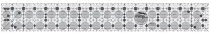 Creative Grids Quilt Ruler 2-1/2in x 18-1/2in Rectangle – CGR218