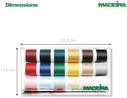 Madeira 20928041 Aerofil Thread 18 Spool Gift Box
