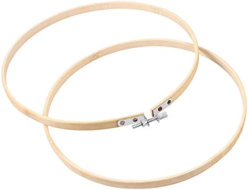 3 Pack Embroidery Hoops, KISSBUTY 7.9 inch/ 20cm Bamboo Embroidery