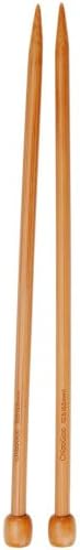 ChiaoGoo Single Point 13 inch (33cm) Bamboo Dark Patina Knitting