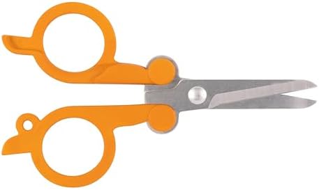 Fiskars 27-Piece Travel Sewing Kit, 39" Measuring Tape, Orange