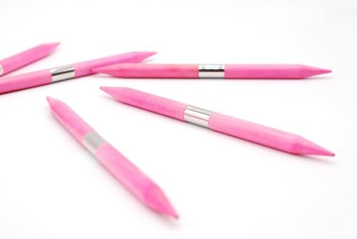 Lykke Knitting Needles, Blush 15cm (6”) Double Pointed Needles