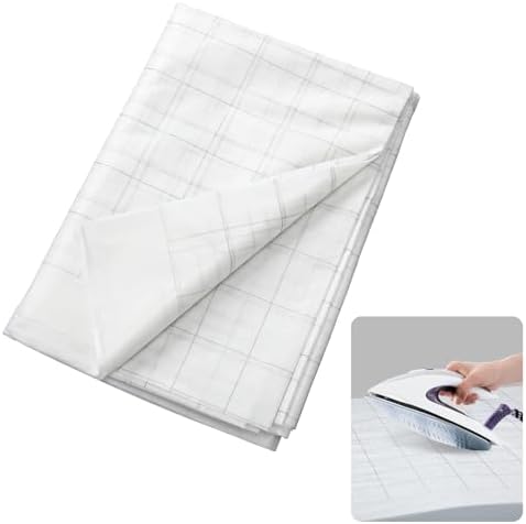 Breling Fusible Interfacing Grid, White, 59 Inch X 5 Yard, Light