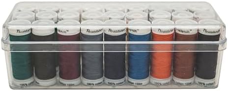 Threadsmith 50 WT Cotton Thread Set – 27 Spools