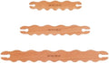 BENECREAT 3 Pcs Wooden Weaving Tool, Wavy Stick Shuttles Beech Wood