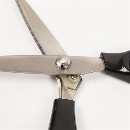 Lace Scissors for Sewing, Sawtooth Tailor Shears, Handmade Zig Zag