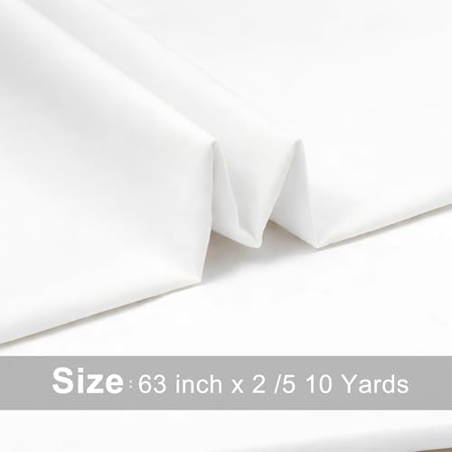 100% Cotton Fabric 5 Yards 59 Inch Width Natural Color