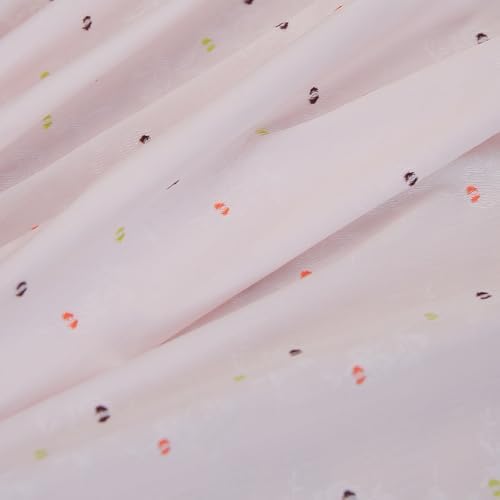 Jacquard Polka Dot Design Premium Cotton Fabric by The Yard, Japan
