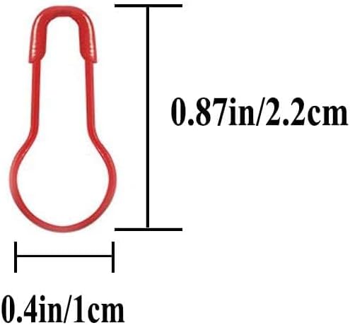 750 Pieces Safety Bulb Pins, Crochet Stitch Markers, Safety Metal Pins