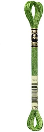 DMC 317W-E703 Light Effects Polyster Embroidery Floss, 8.7-Yard, Light