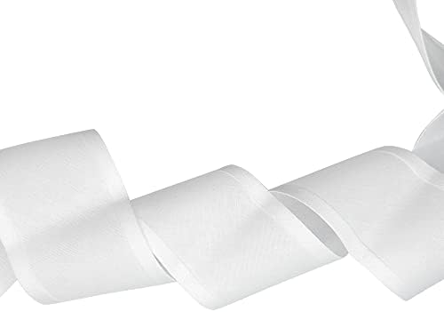 White Single Fold Bias Tape – 1 7/8 Inch x 2 1/2 Yards Binding Tape