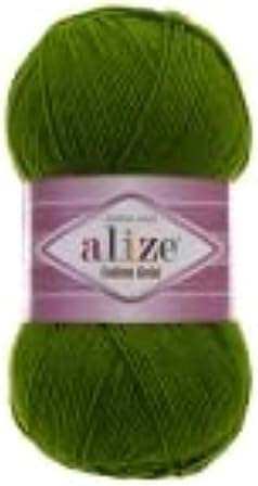 55% Cotton 45% Acrylic Alize Cotton Gold Yarn 1 Skein/Ball 100 gr