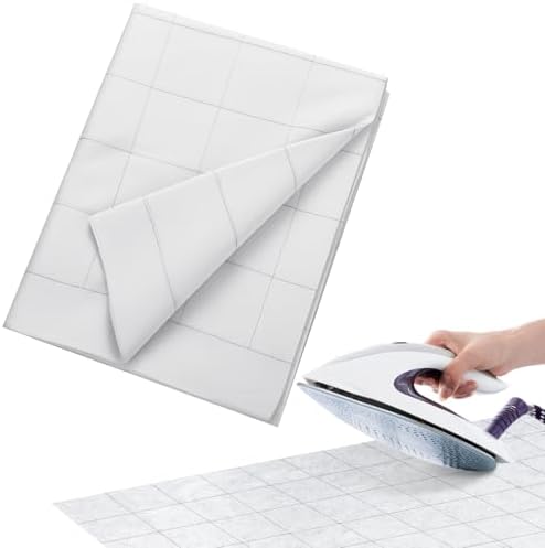 Breling Fusible Interfacing with 2.5'' x 2.5'' Grid, Light, 48in X 8yd