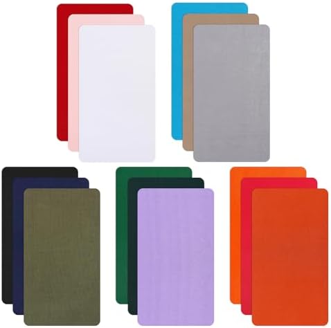 15 Pcs Nylon Repair Patches, Self-Adhesive, Waterproof, 20 X 10 Cm