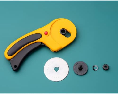 OLFA 60mm Ergonomic Squeeze-Handle Rotary Cutter (RTY-3/DX) - 12-Layer