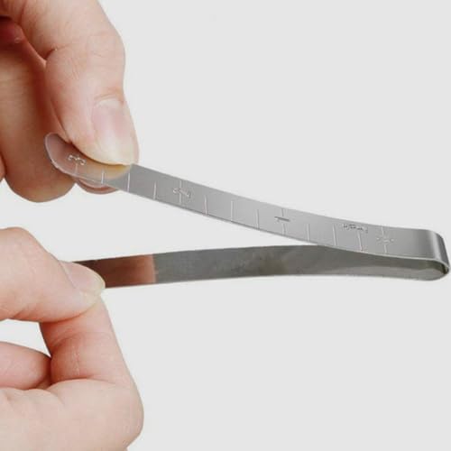 Metal Hemming Clips for Quilting and Sewing, Seam Guiding Ruler Clips