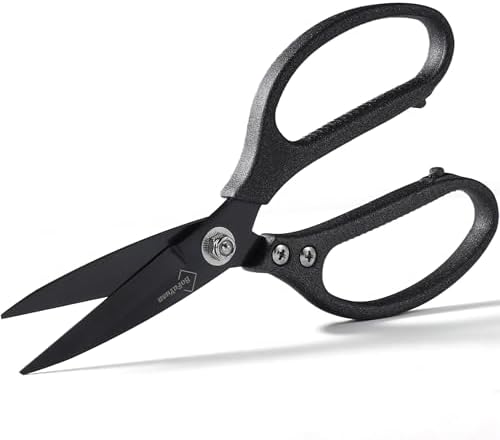 BoFuYuan Heavy Duty Scissors for Cutting Carpet Cardboard Leather