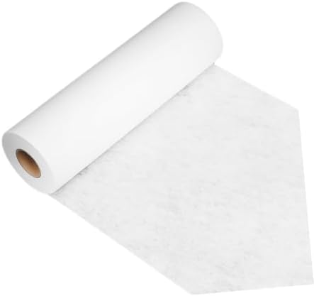 Fusible Interfacing Roll for Quilting Iron Medium Weight White