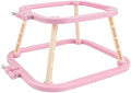 Framendino, Double Layer Embroidery Stand Hoop Hoops Frame for Sewing Craft Projects Purple - Field & Needlecraft