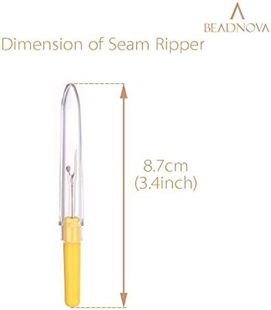 BEADNOVA 4-Piece Seam Ripper Set, 4 Colors