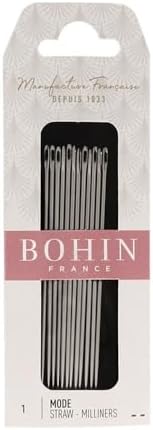 Bohin Milliners Needles (Size 1) - 12pk