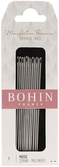 Bohin Milliners Needles (Size 1) - 12pk