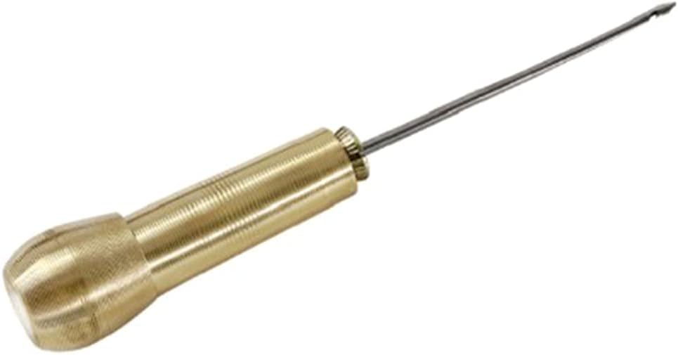 4 Pieces Canvas Leather Sewing Awl Taper Stitcher With Metal Handle