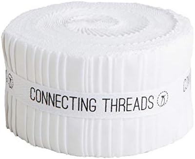 Connecting Threads 40 pcs 2.5" 100% Cotton Fabric Strips Quilting