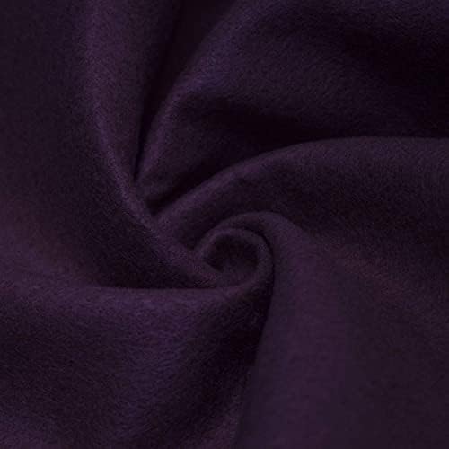Abby Plum 72" Acrylic Felt Fabric by the Yard - 10030
