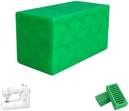 Sewing Machine Needle Organizer - Holds 9 Needle Sleeves,Compact