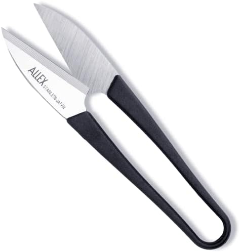 ALLEX Japanese Thread Snips for Sewing and Embroidery 4.1" (Medium)